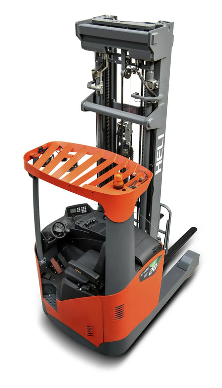 Heli CQD16 - Empilhador retrátil vista lateral